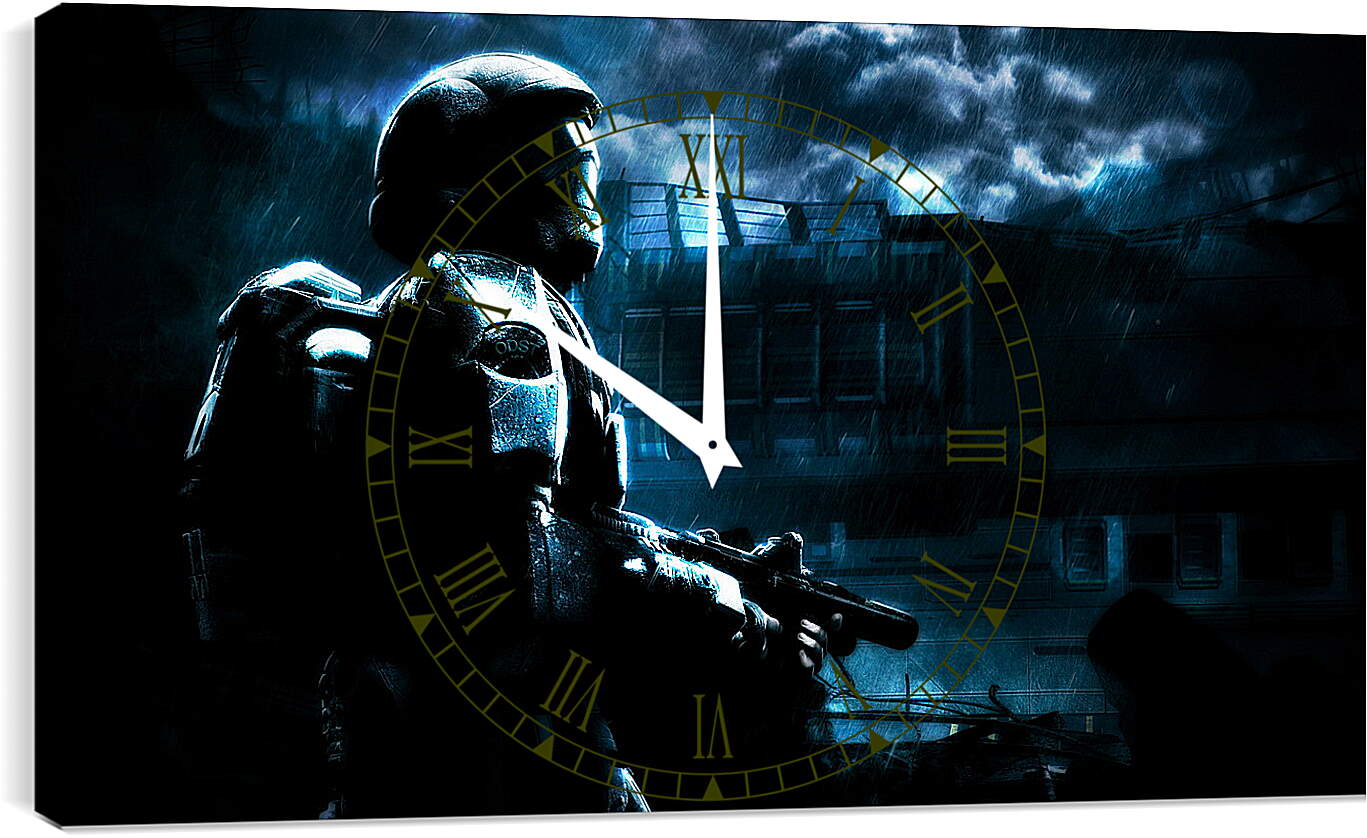 Часы картина - Halo 3: Odst