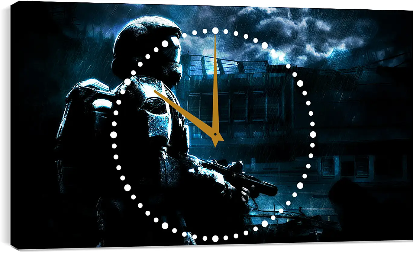 Часы картина - Halo 3: Odst