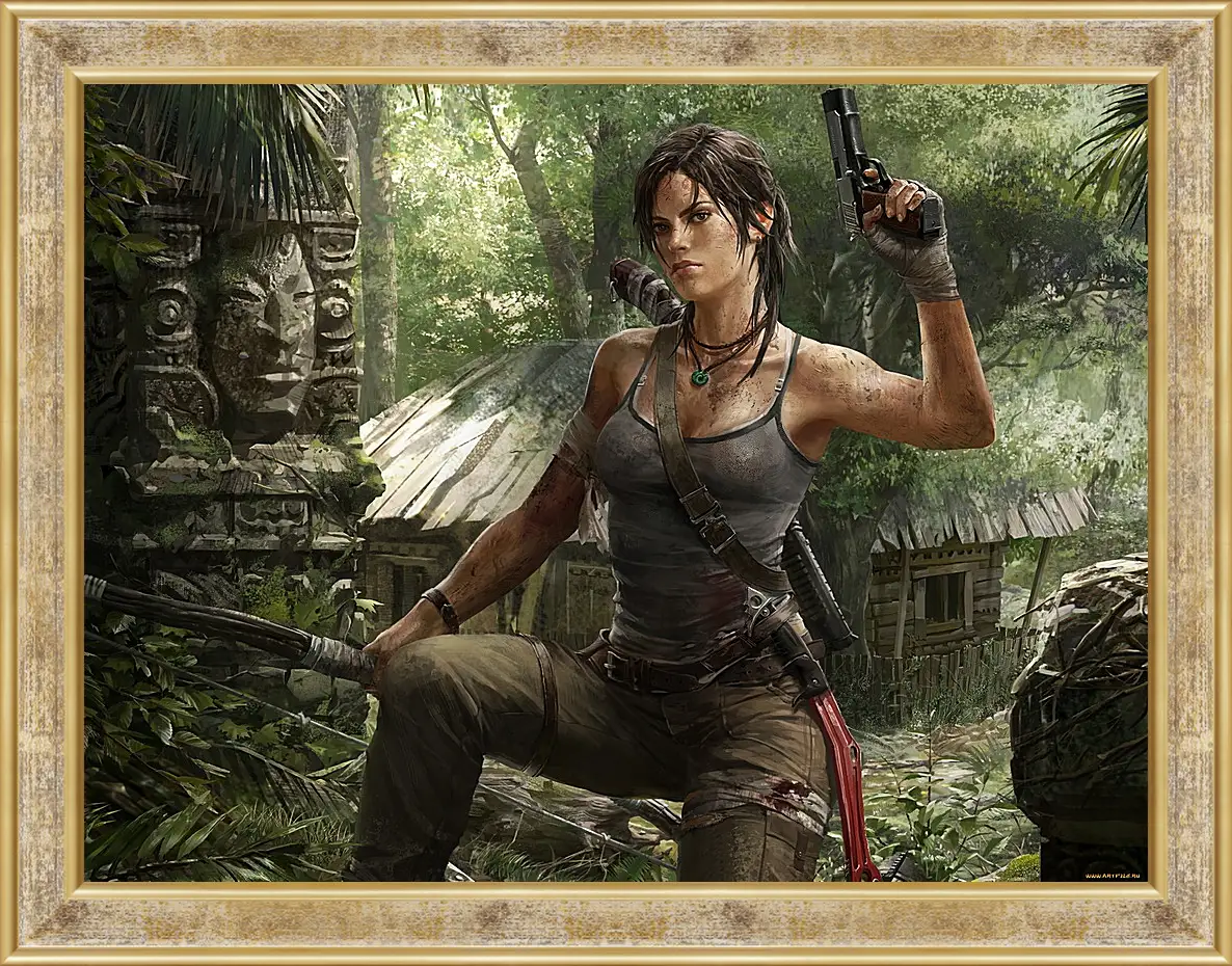 Картина в раме - Tomb Raider