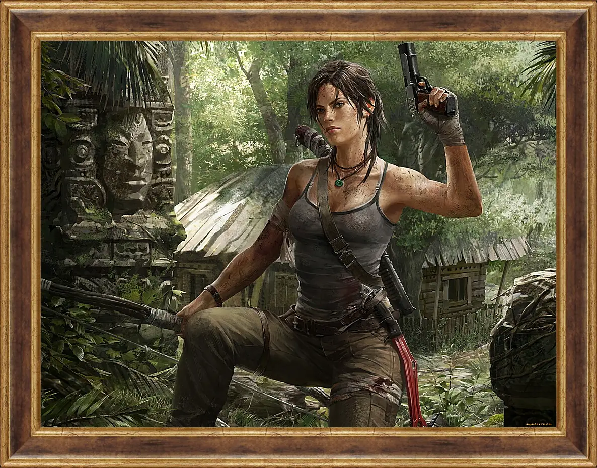 Картина в раме - Tomb Raider