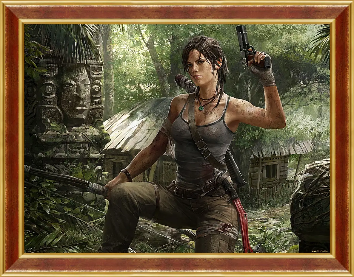 Картина в раме - Tomb Raider