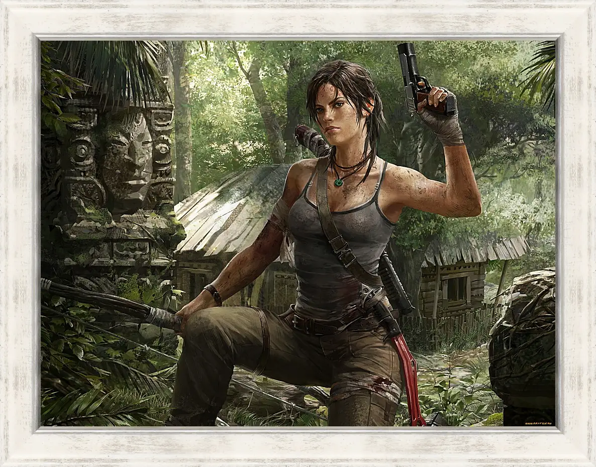 Картина в раме - Tomb Raider