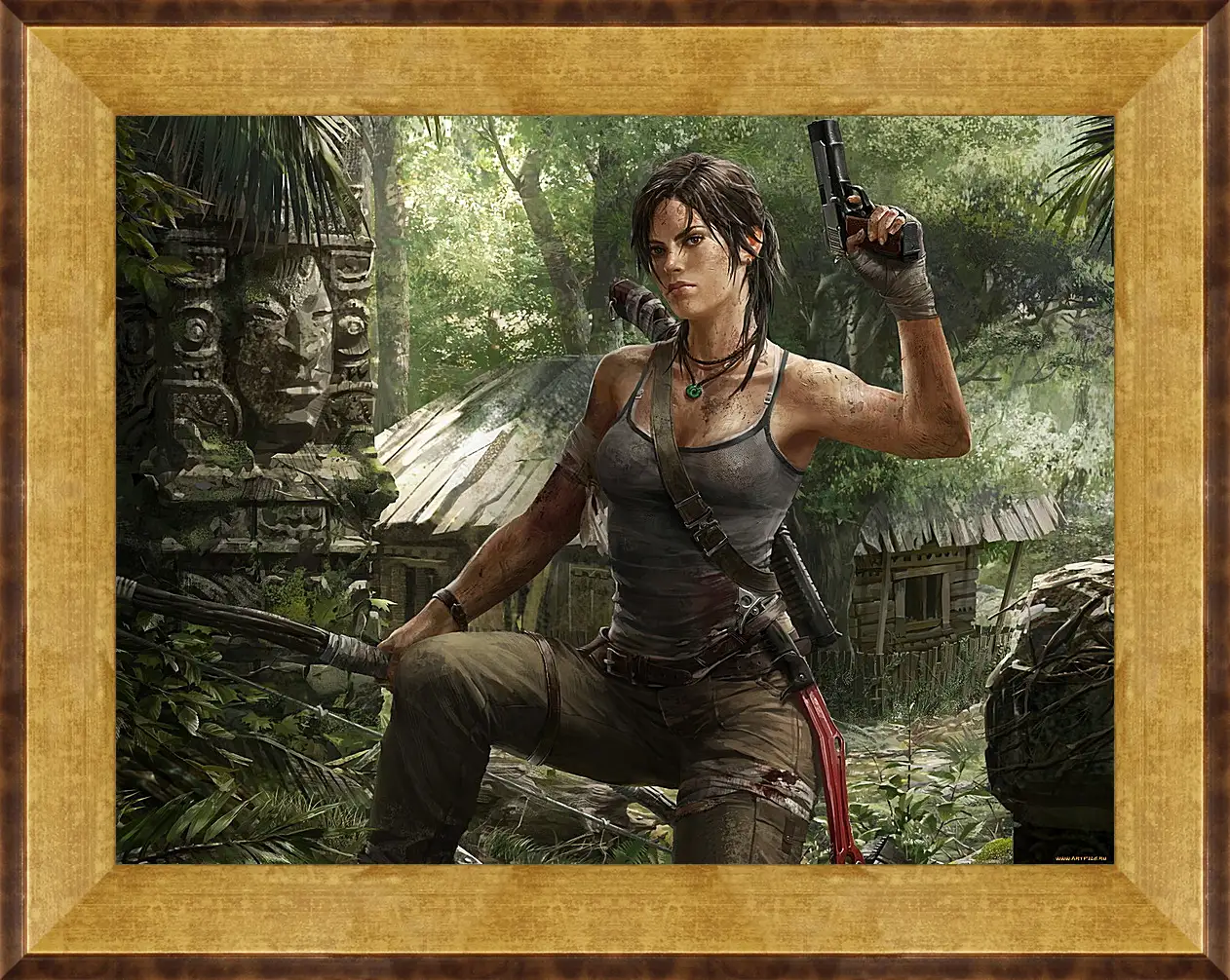 Картина в раме - Tomb Raider