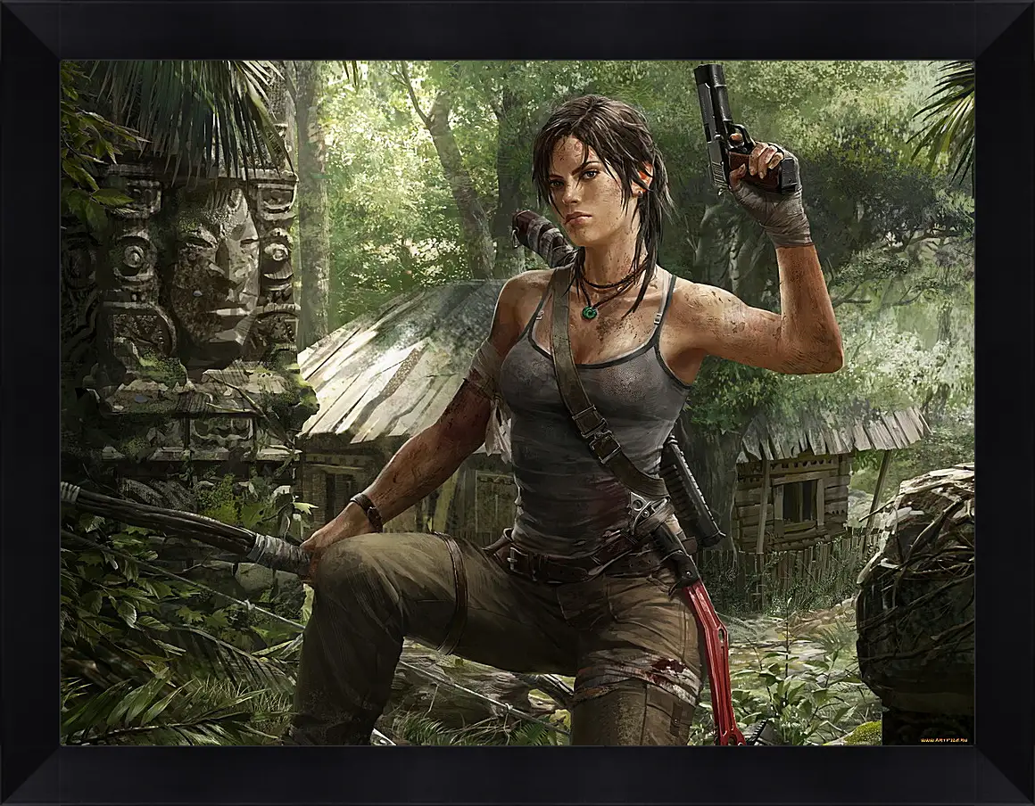 Картина в раме - Tomb Raider