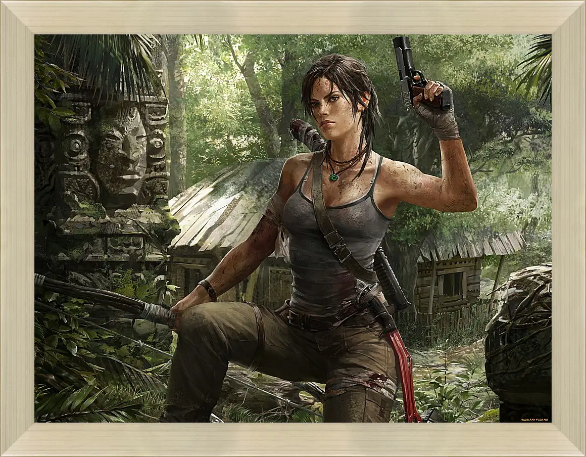 Картина в раме - Tomb Raider