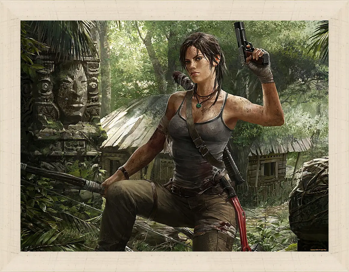 Картина в раме - Tomb Raider