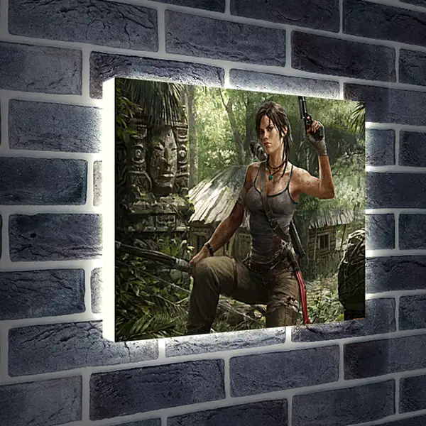 Лайтбокс световая панель - Tomb Raider