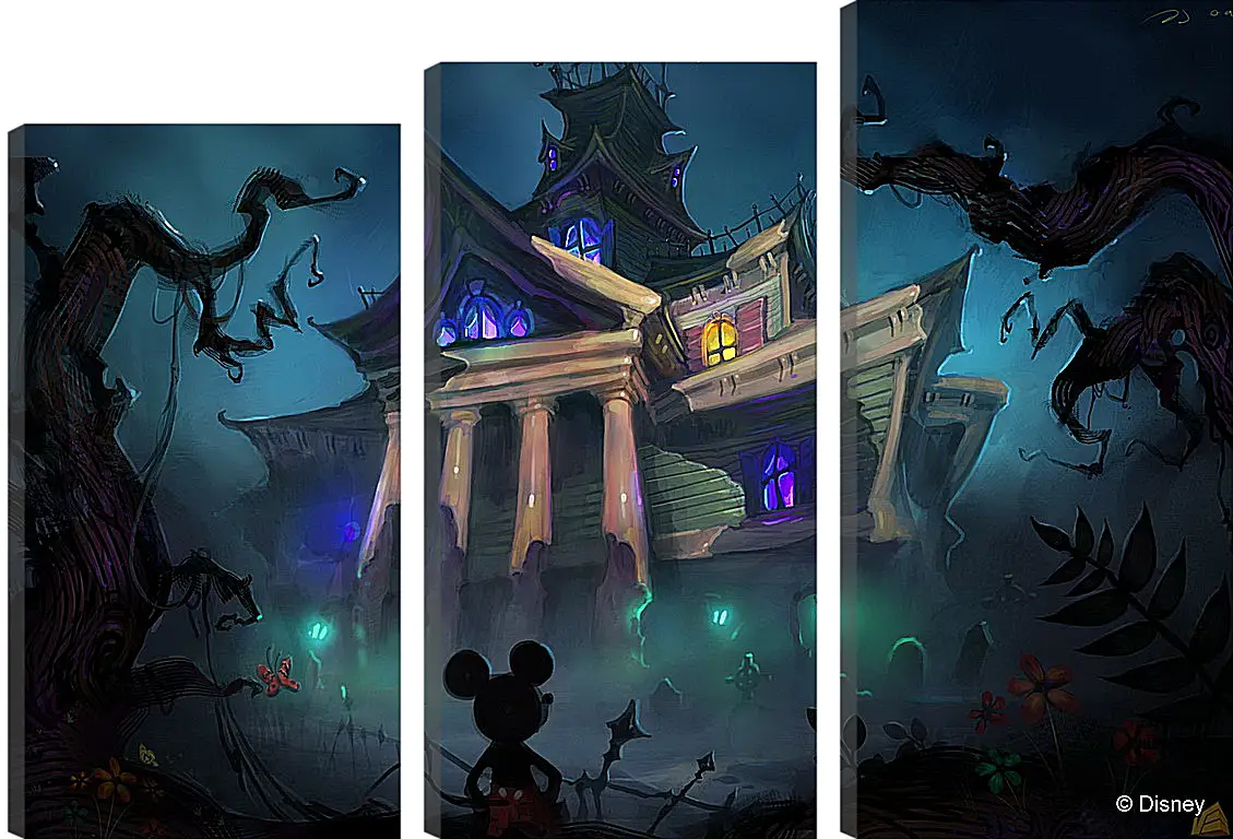 Модульная картина - Epic Mickey
