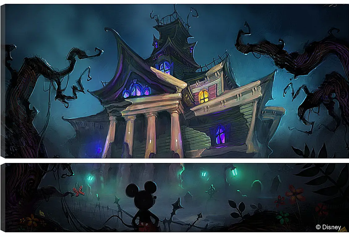 Модульная картина - Epic Mickey
