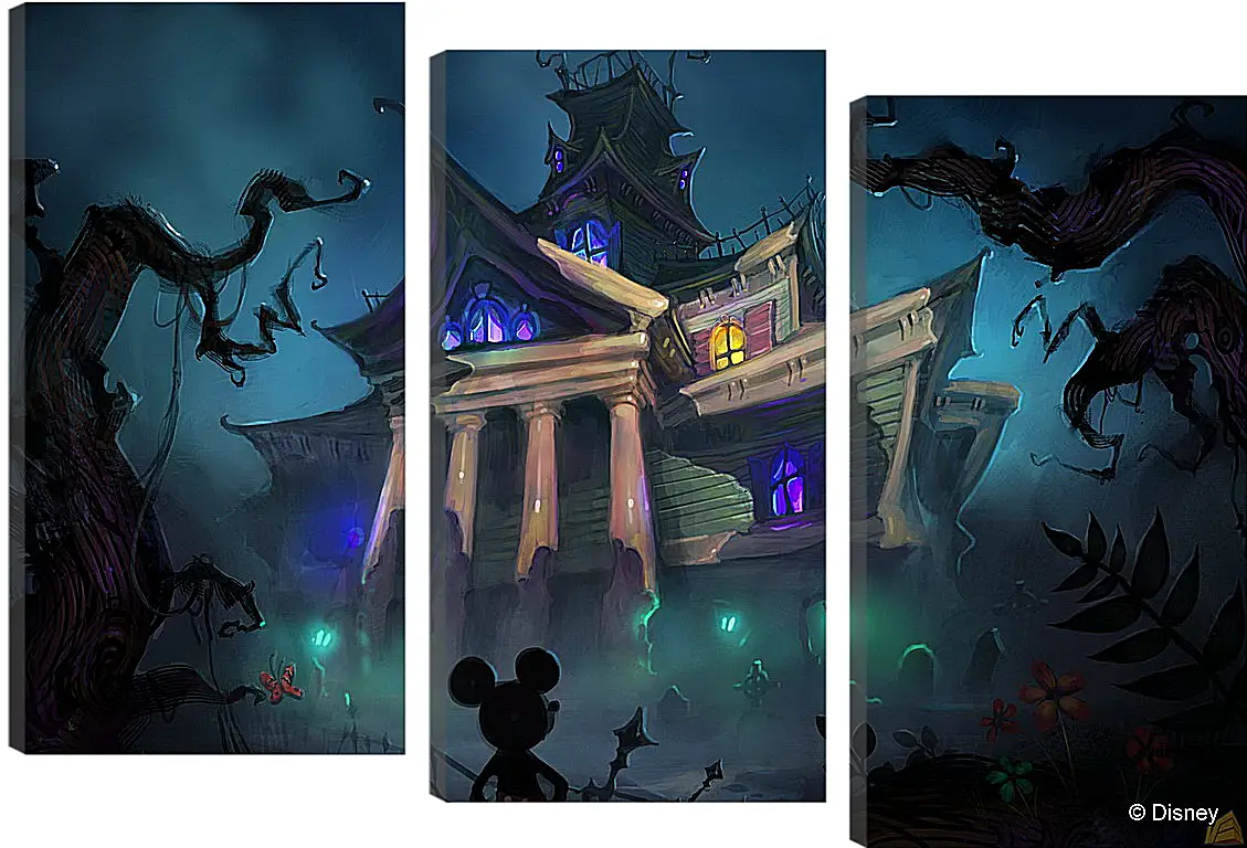 Модульная картина - Epic Mickey
