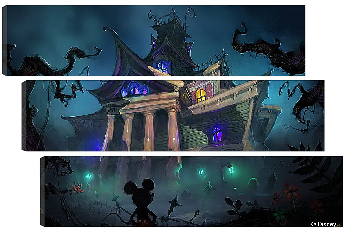 Модульная картина - Epic Mickey
