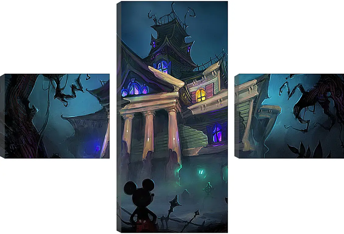 Модульная картина - Epic Mickey
