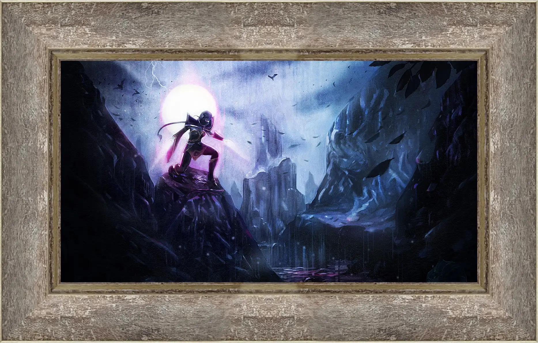Картина в раме - DotA 2