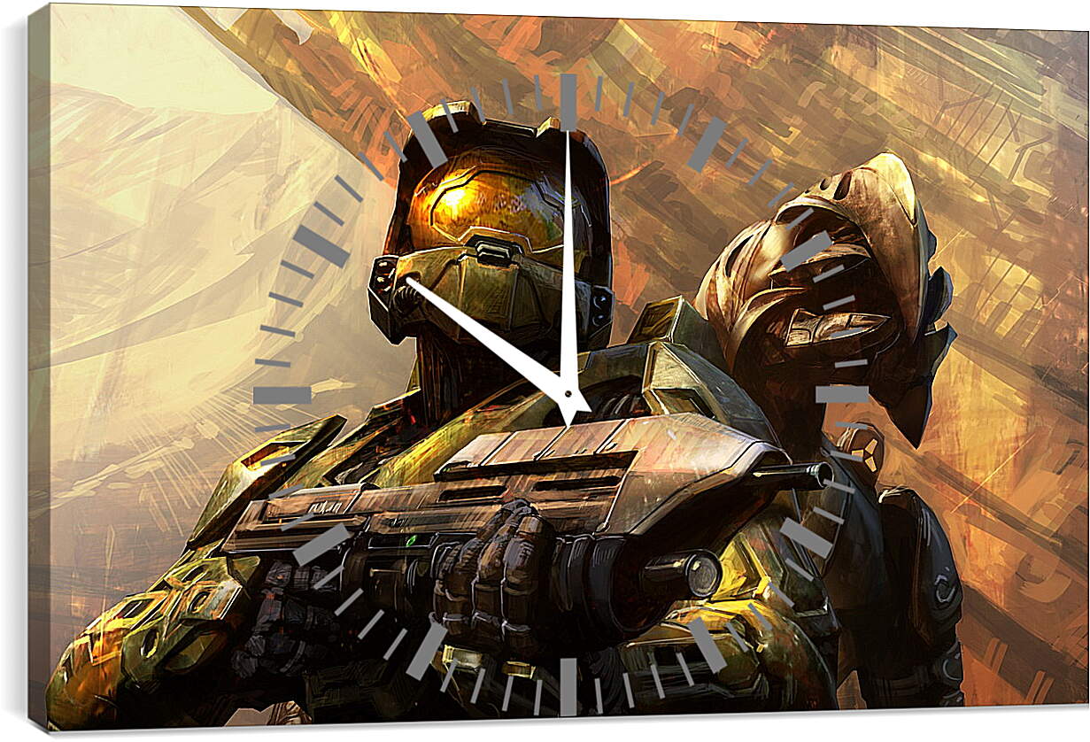 Часы картина - Halo 3