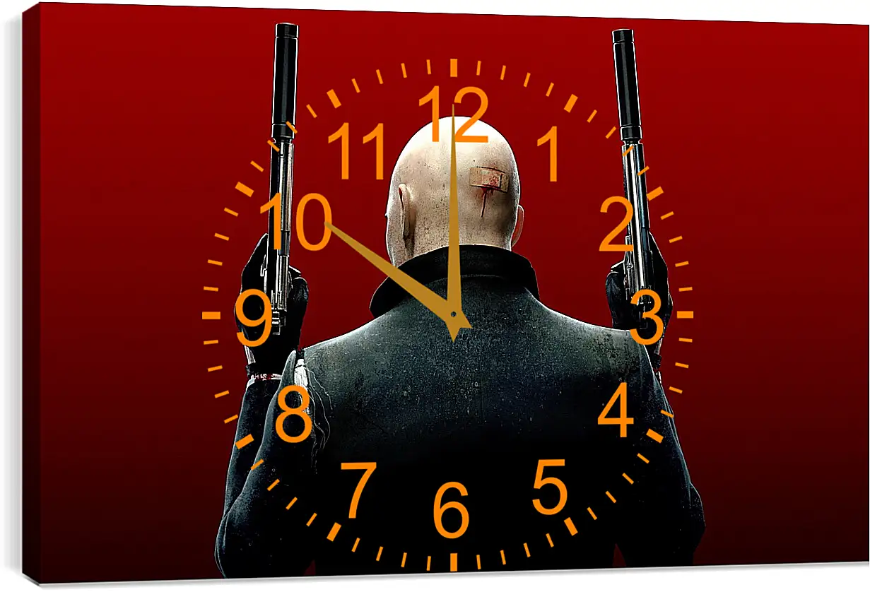 Часы картина - Hitman: Absolution
