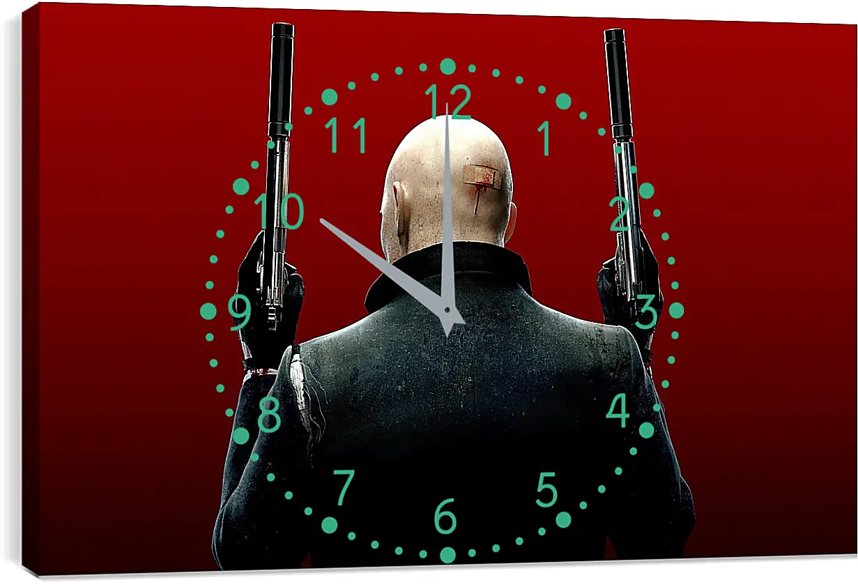 Часы картина - Hitman: Absolution
