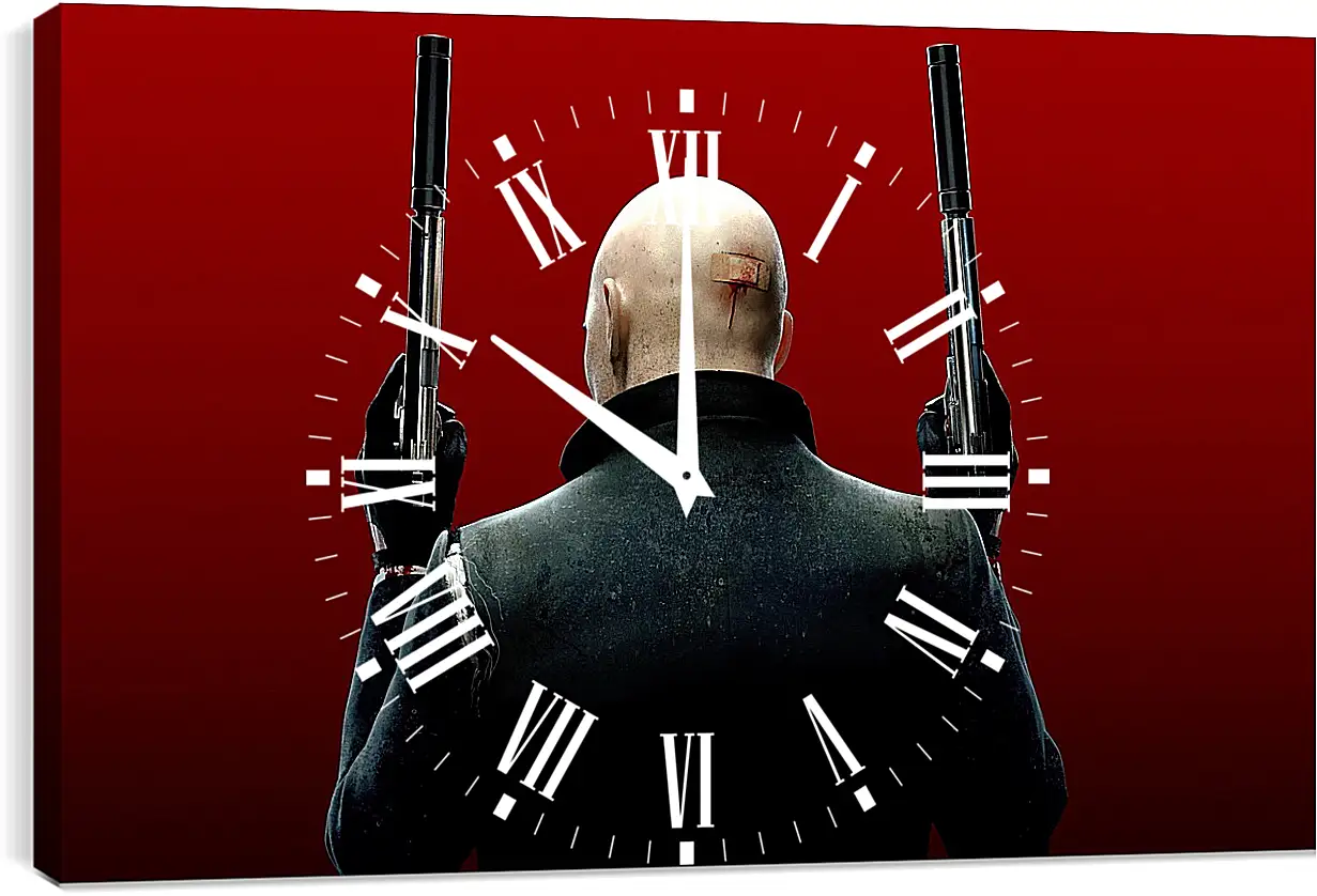 Часы картина - Hitman: Absolution
