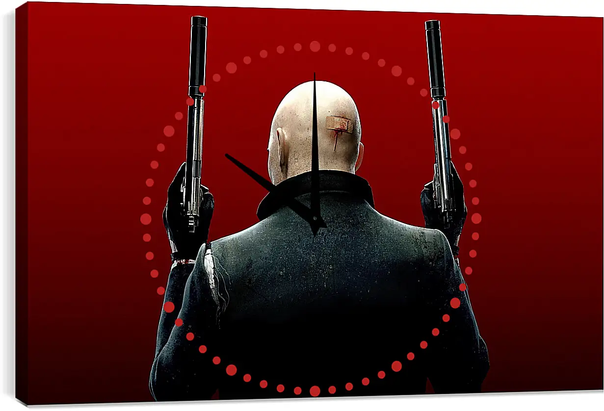 Часы картина - Hitman: Absolution
