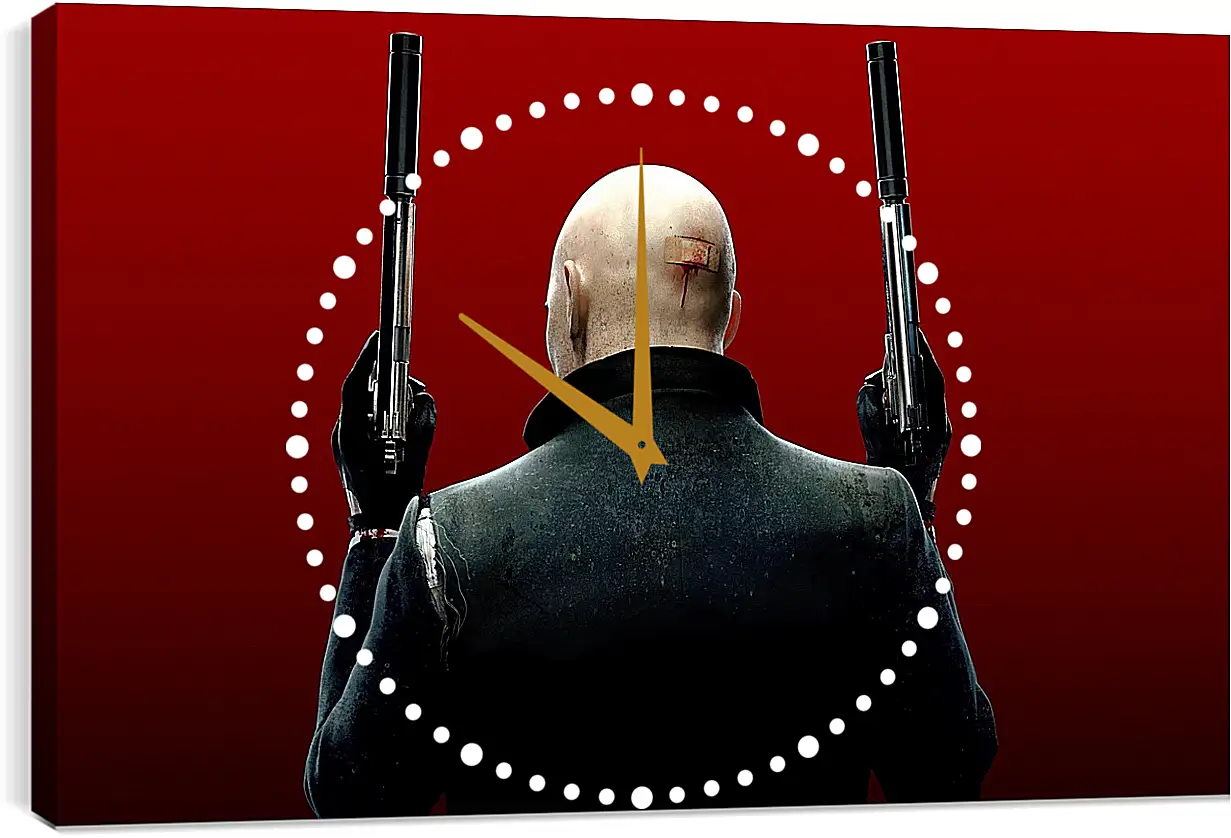 Часы картина - Hitman: Absolution
