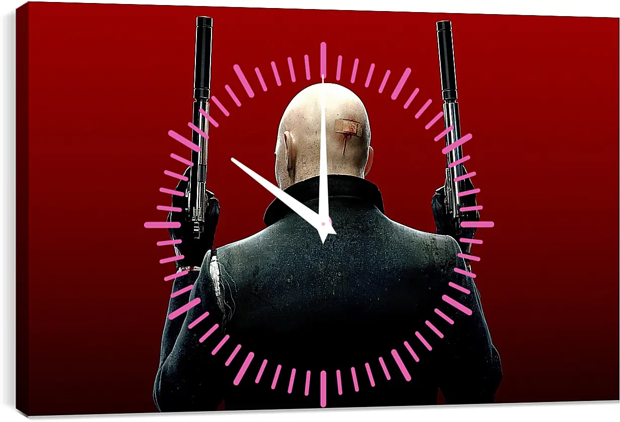 Часы картина - Hitman: Absolution
