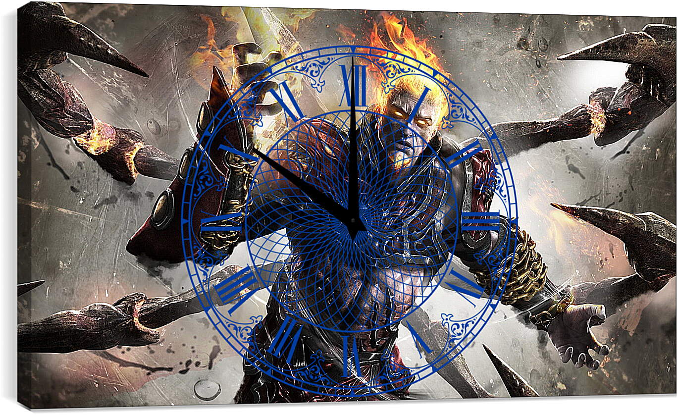 Часы картина - God Of War: Ascension