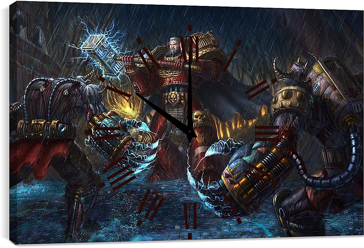 Часы картина - Warhammer 40K
