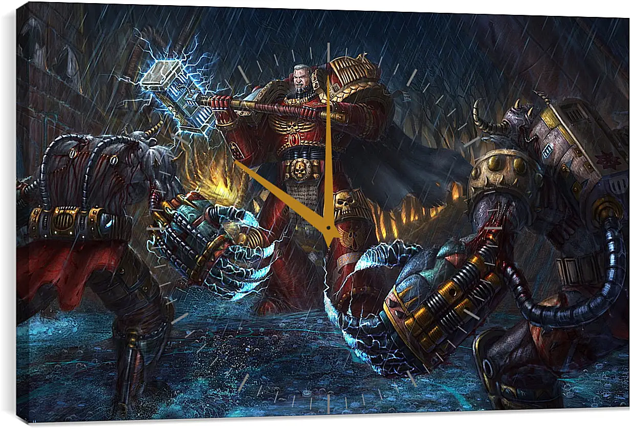 Часы картина - Warhammer 40K
