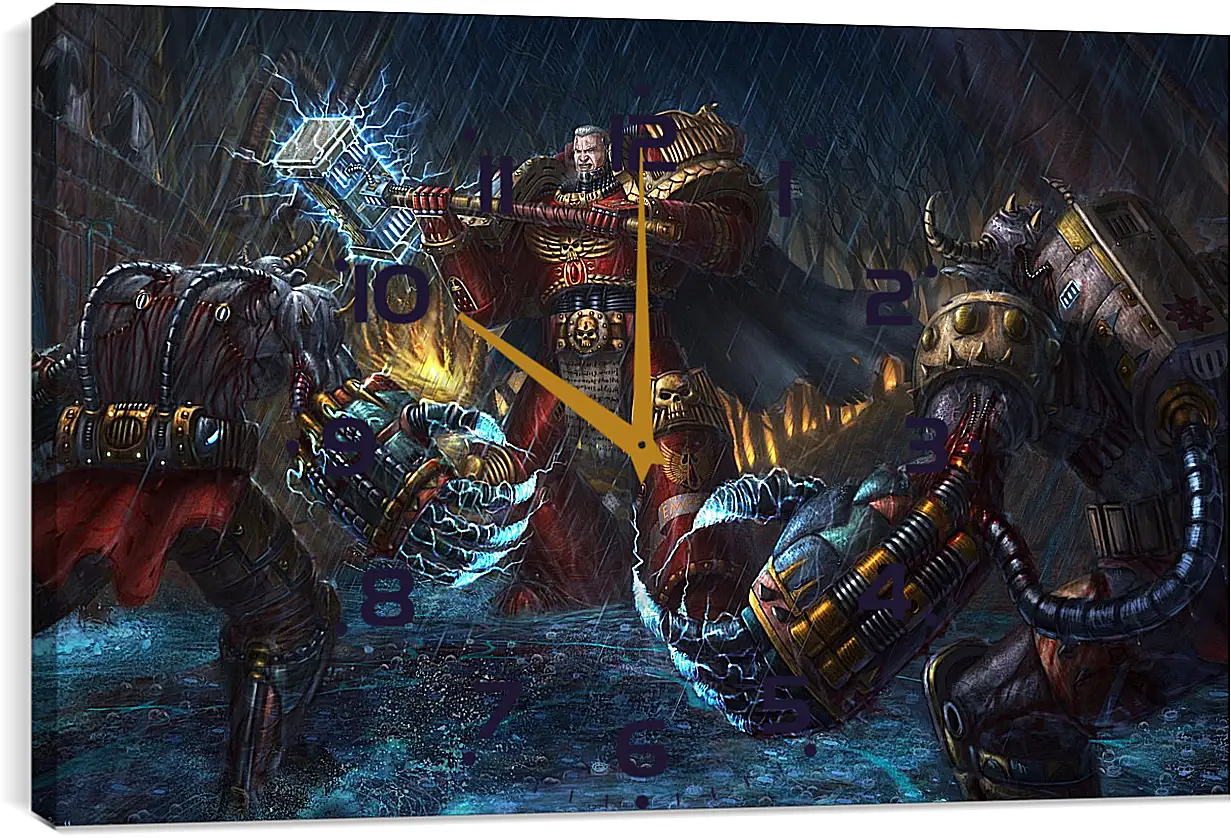 Часы картина - Warhammer 40K
