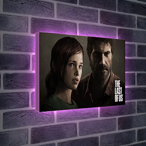 Лайтбокс световая панель - The Last Of Us
