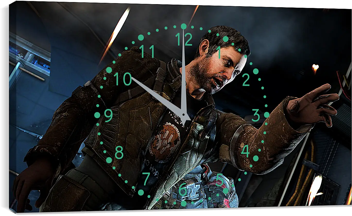 Часы картина - Dead Space 3
