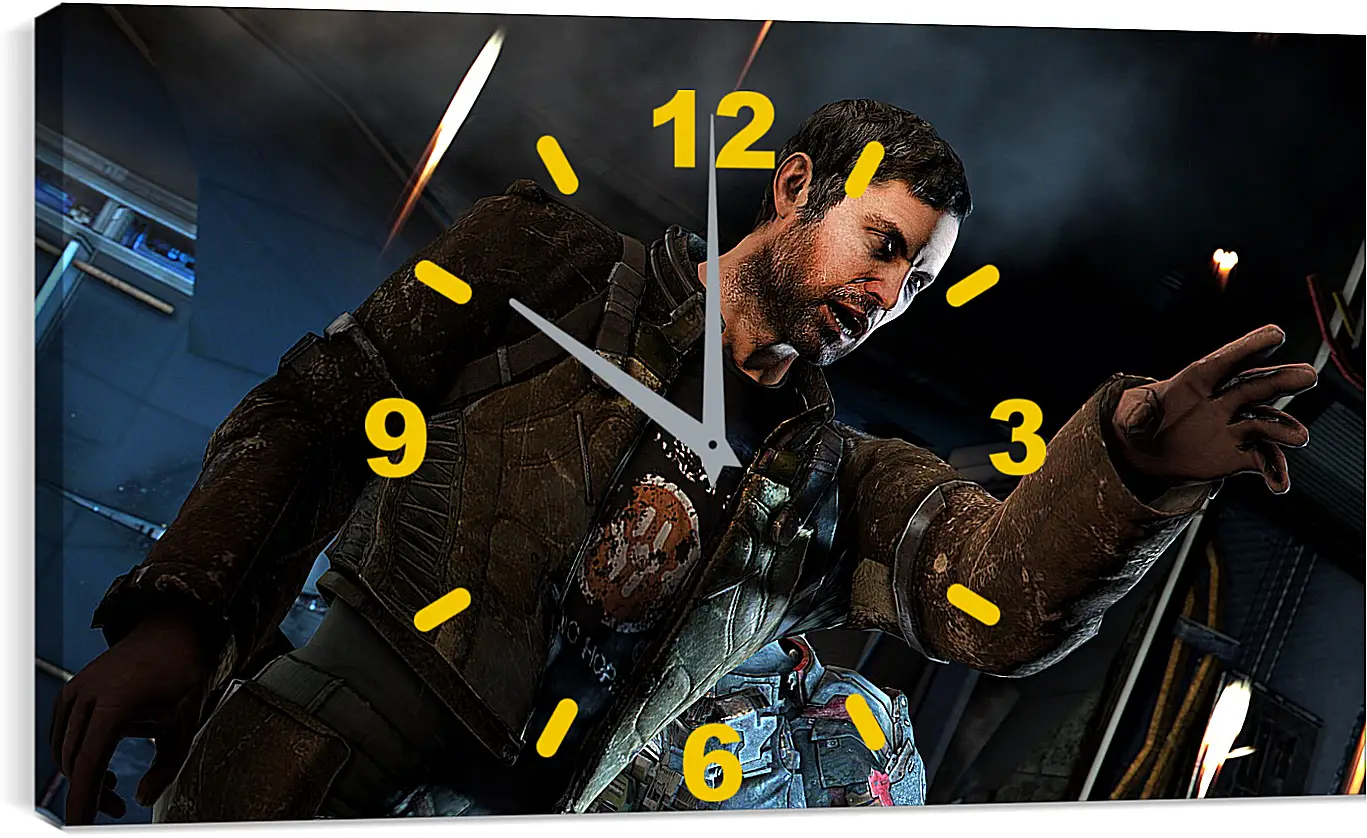 Часы картина - Dead Space 3
