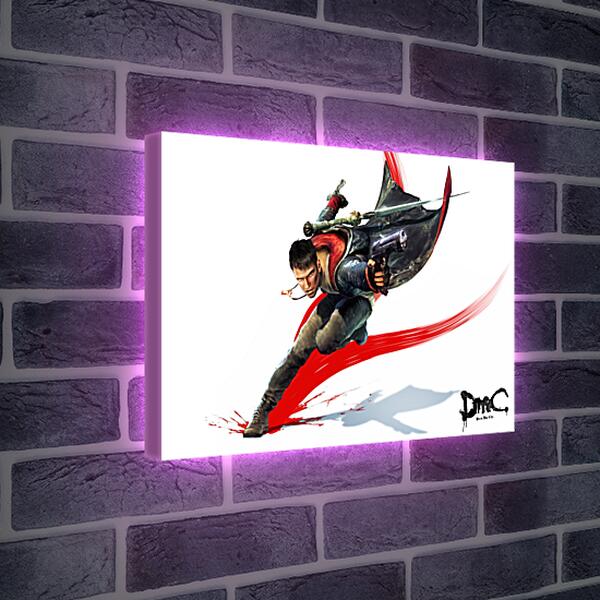 Лайтбокс световая панель - DmC: Devil May Cry