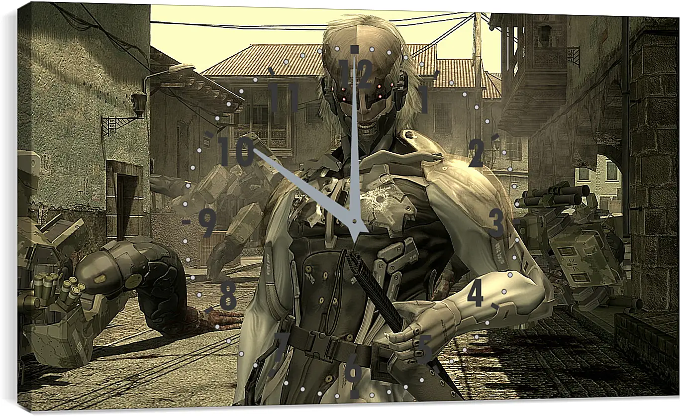 Часы картина - Metal Gear Rising: Revengeance
