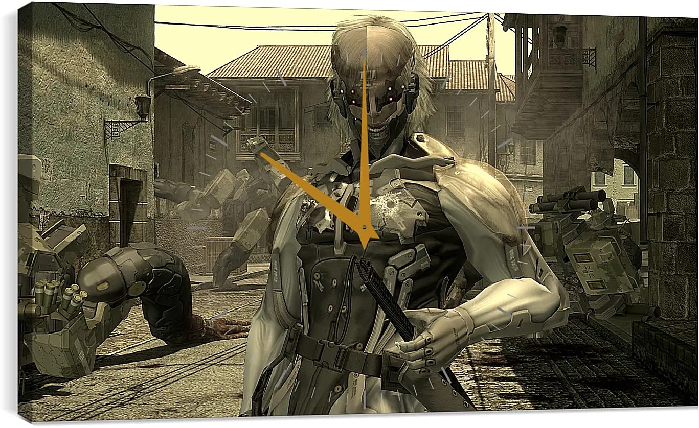 Часы картина - Metal Gear Rising: Revengeance
