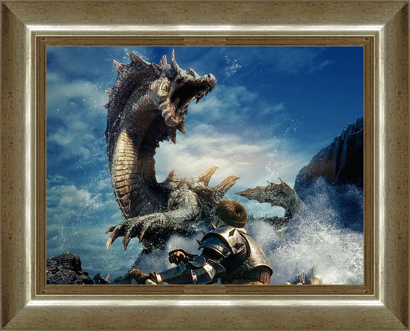 Картина в раме - Monster Hunter 3
