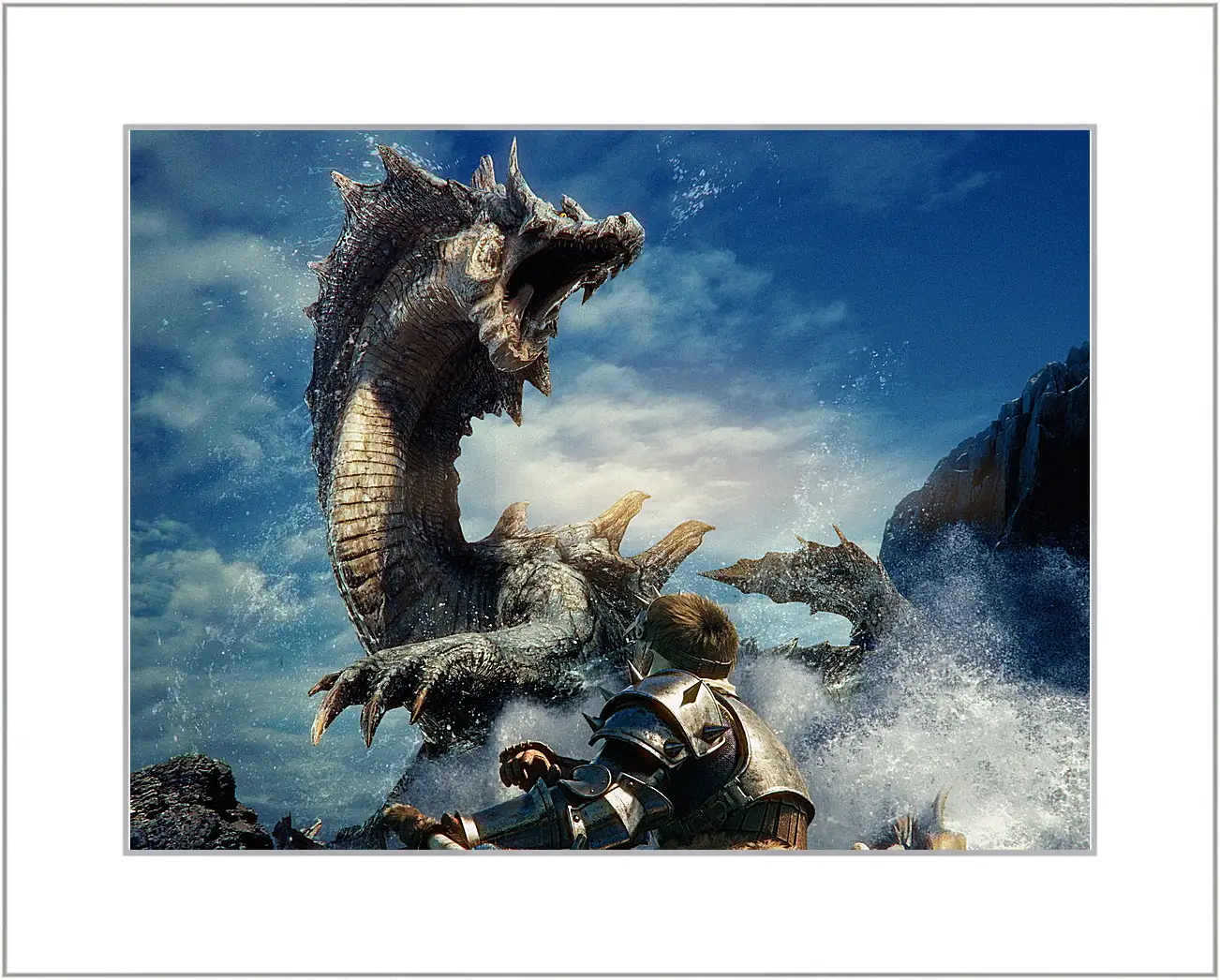 Картина в раме - Monster Hunter 3
