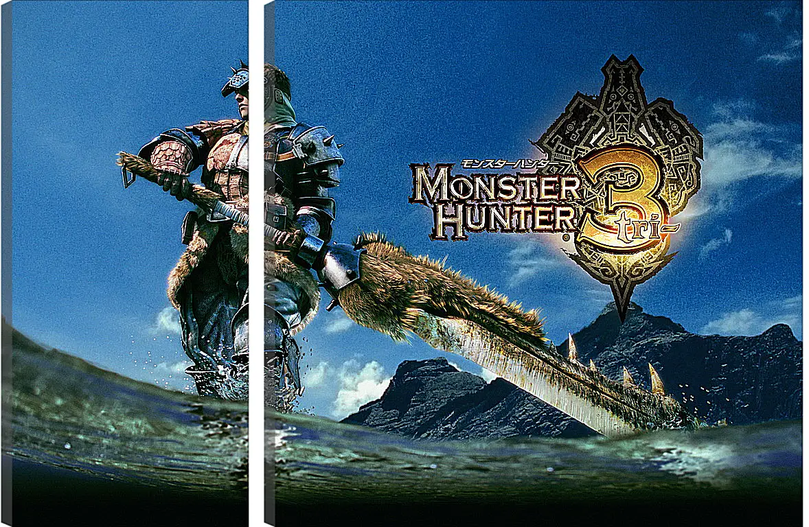 Модульная картина - Monster Hunter 3
