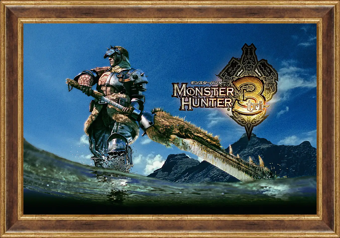 Картина в раме - Monster Hunter 3
