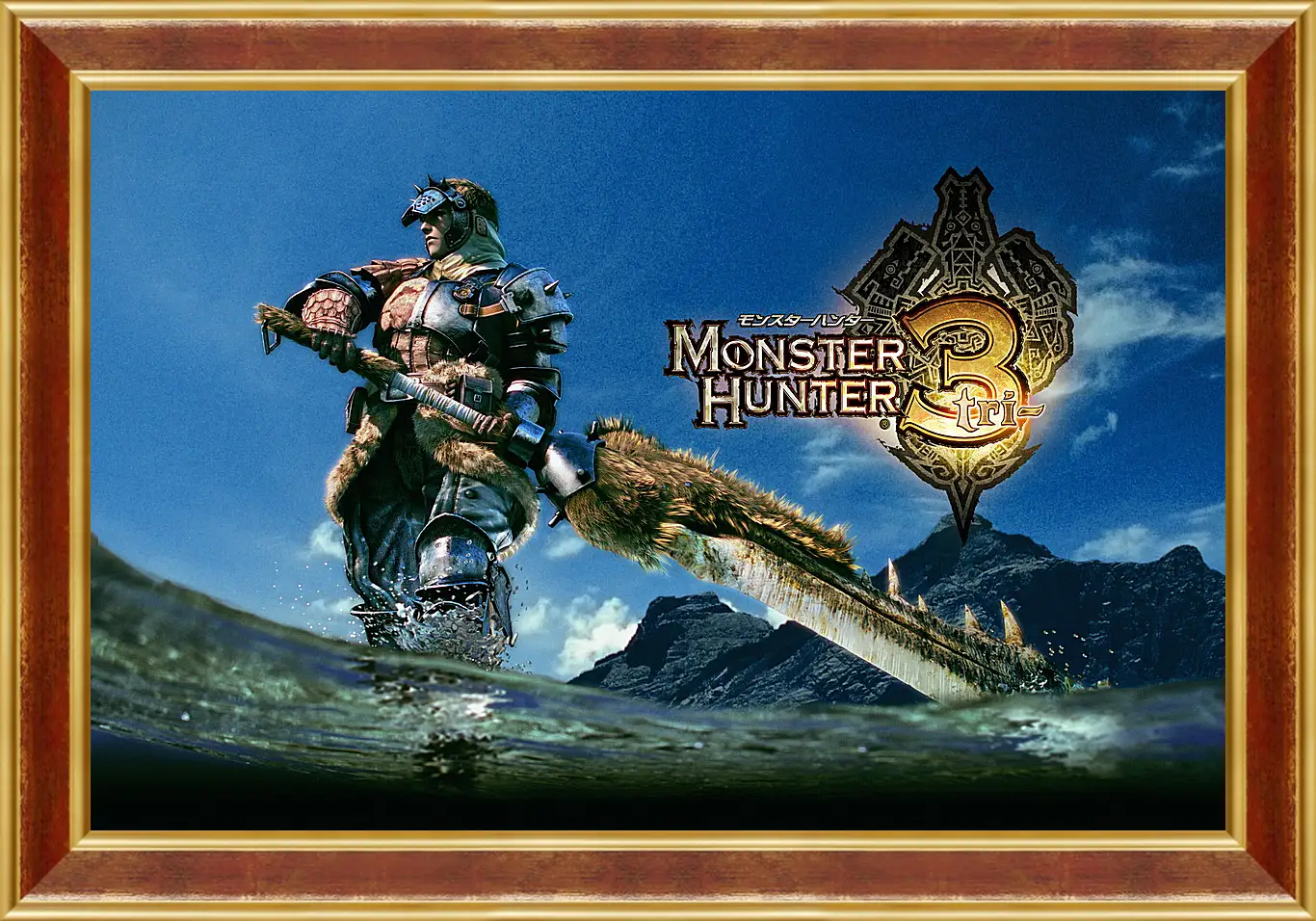 Картина в раме - Monster Hunter 3
