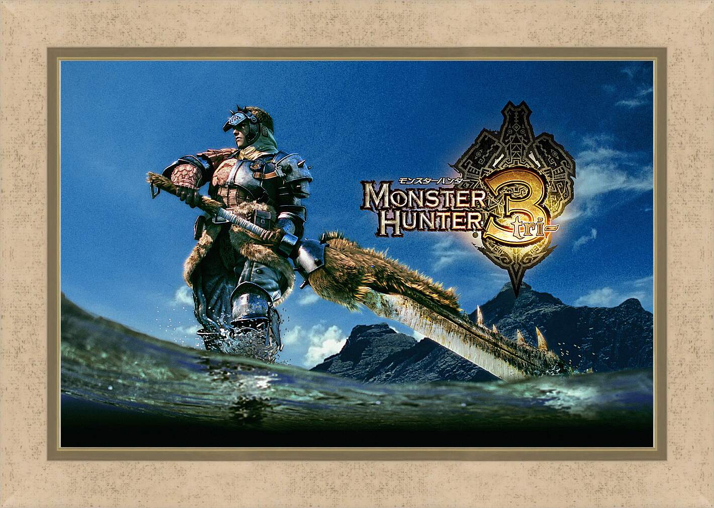 Картина в раме - Monster Hunter 3
