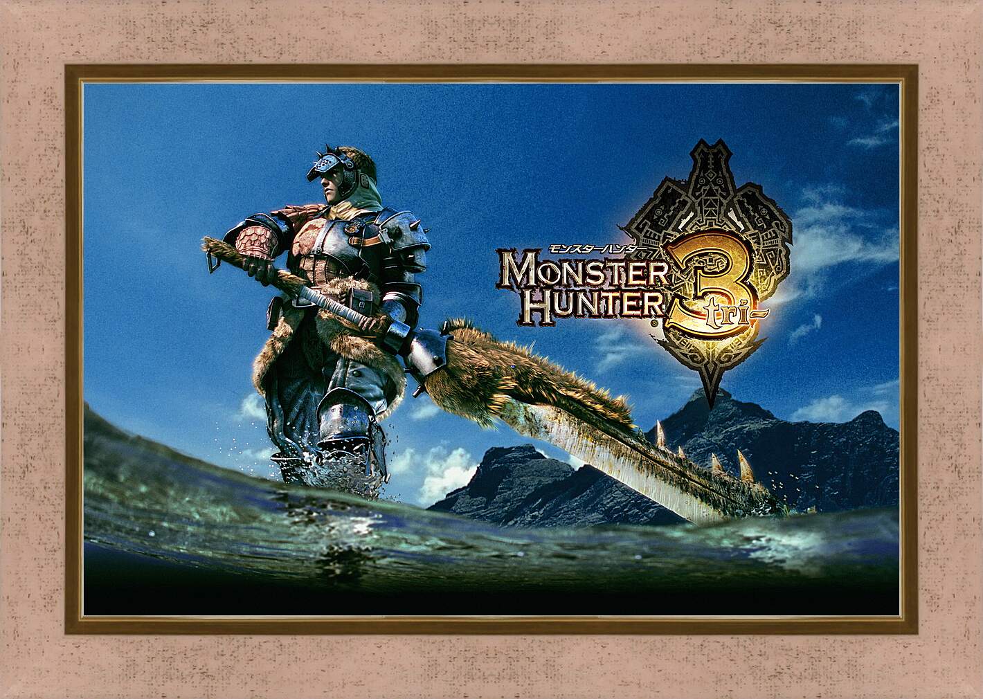 Картина в раме - Monster Hunter 3
