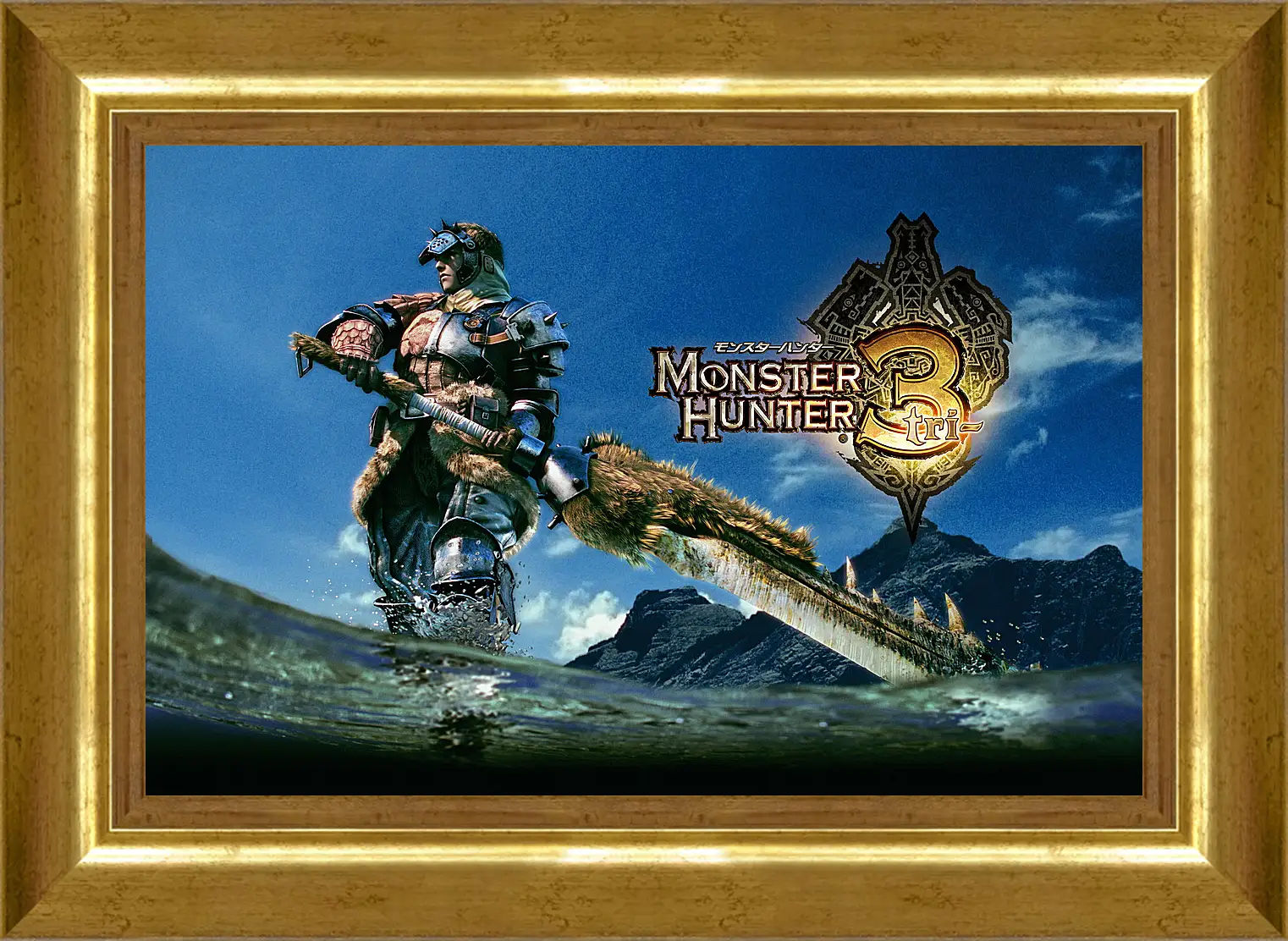 Картина в раме - Monster Hunter 3
