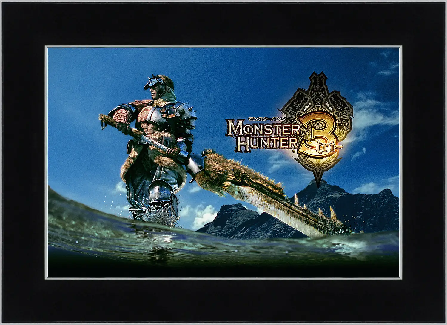 Картина в раме - Monster Hunter 3
