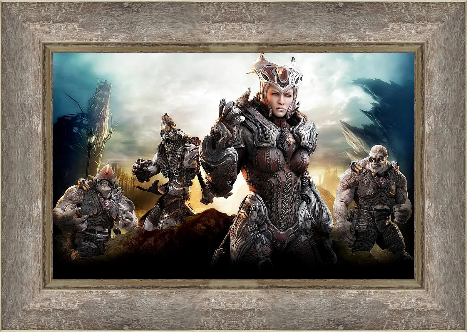 Картина в раме - Gears Of War 3
