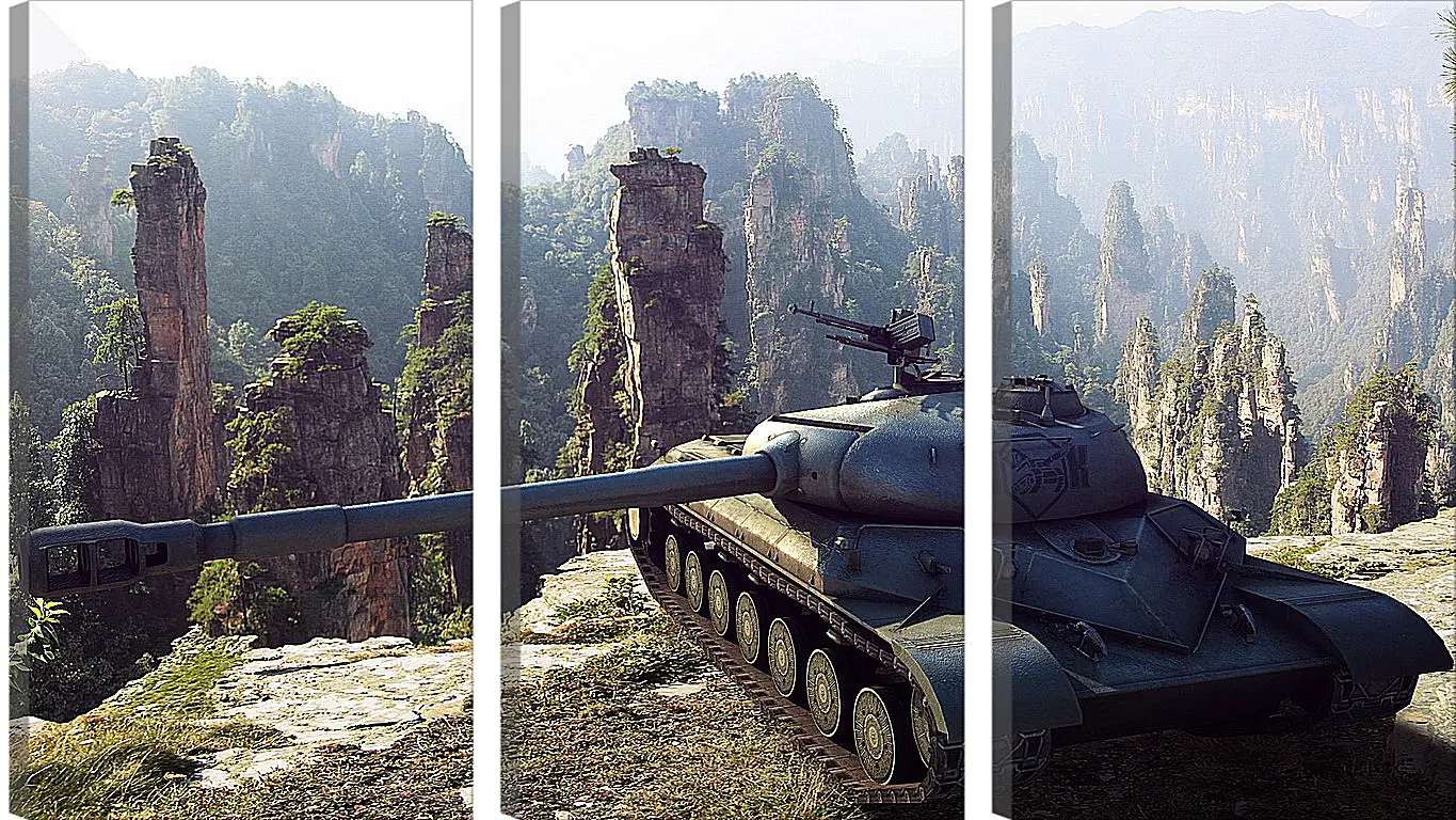 Модульная картина - World Of Tanks