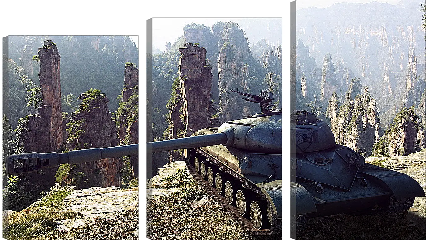 Модульная картина - World Of Tanks