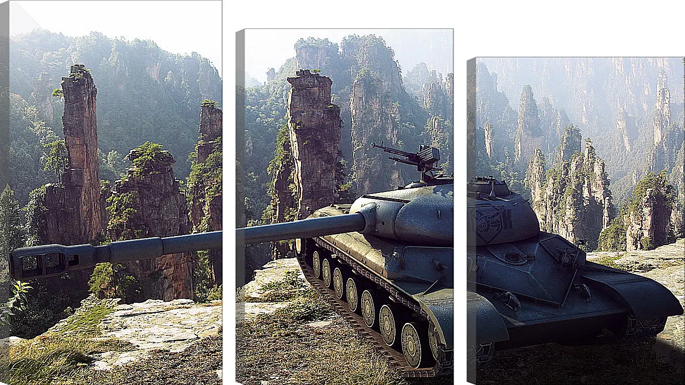 Модульная картина - World Of Tanks