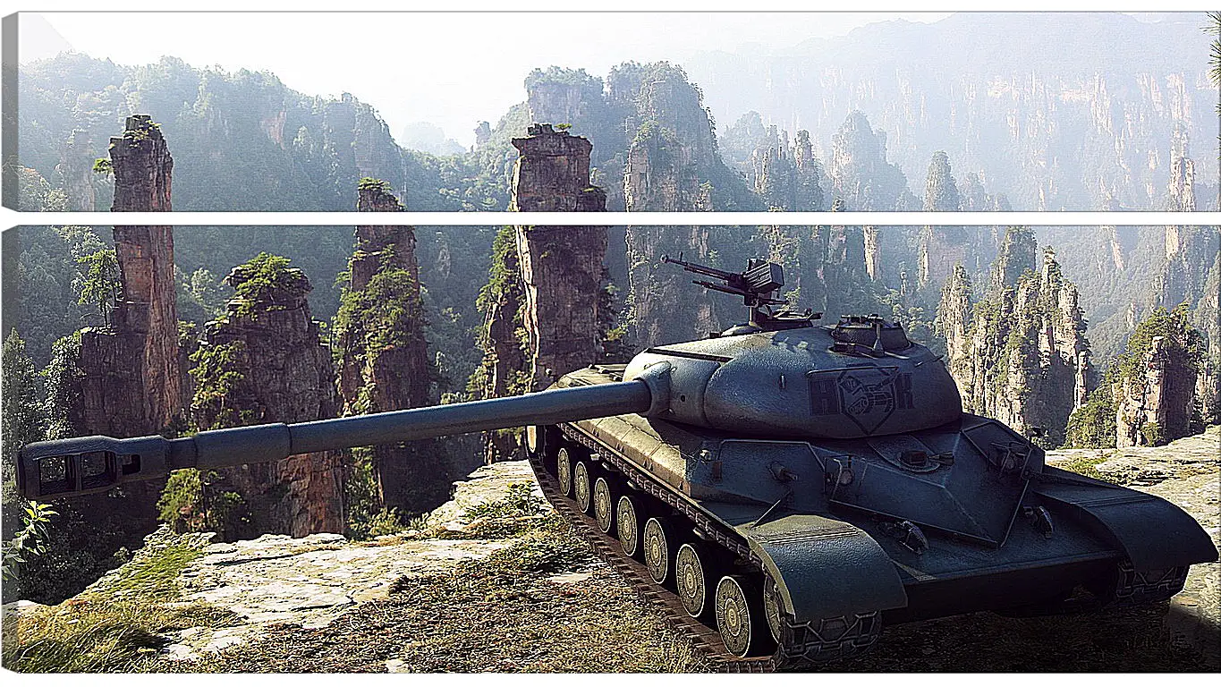 Модульная картина - World Of Tanks