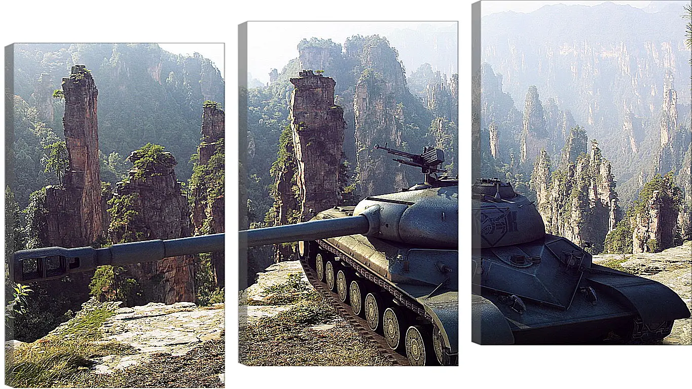 Модульная картина - World Of Tanks