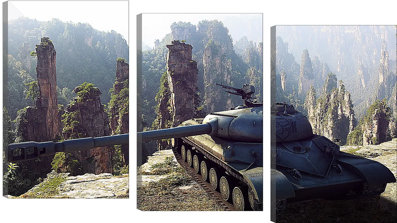 Модульная картина - World Of Tanks